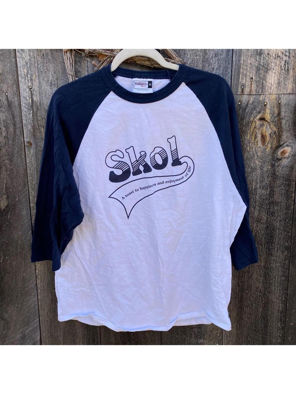 Vintage UConn Collegiate Skol Tobaco Tee Size XL